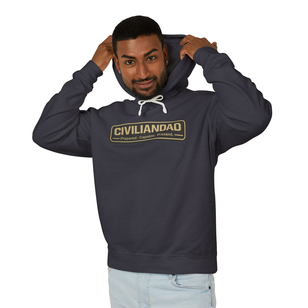 CivilianDad Front Logo only Hoodie