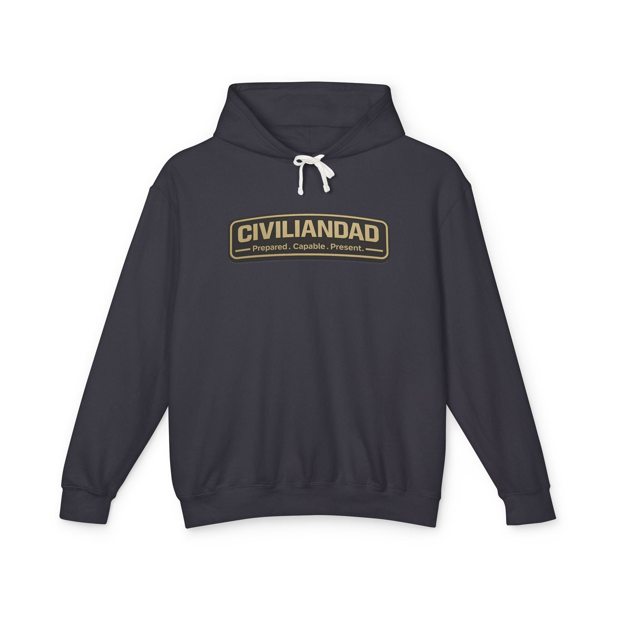 CivilianDad Front Logo only Hoodie