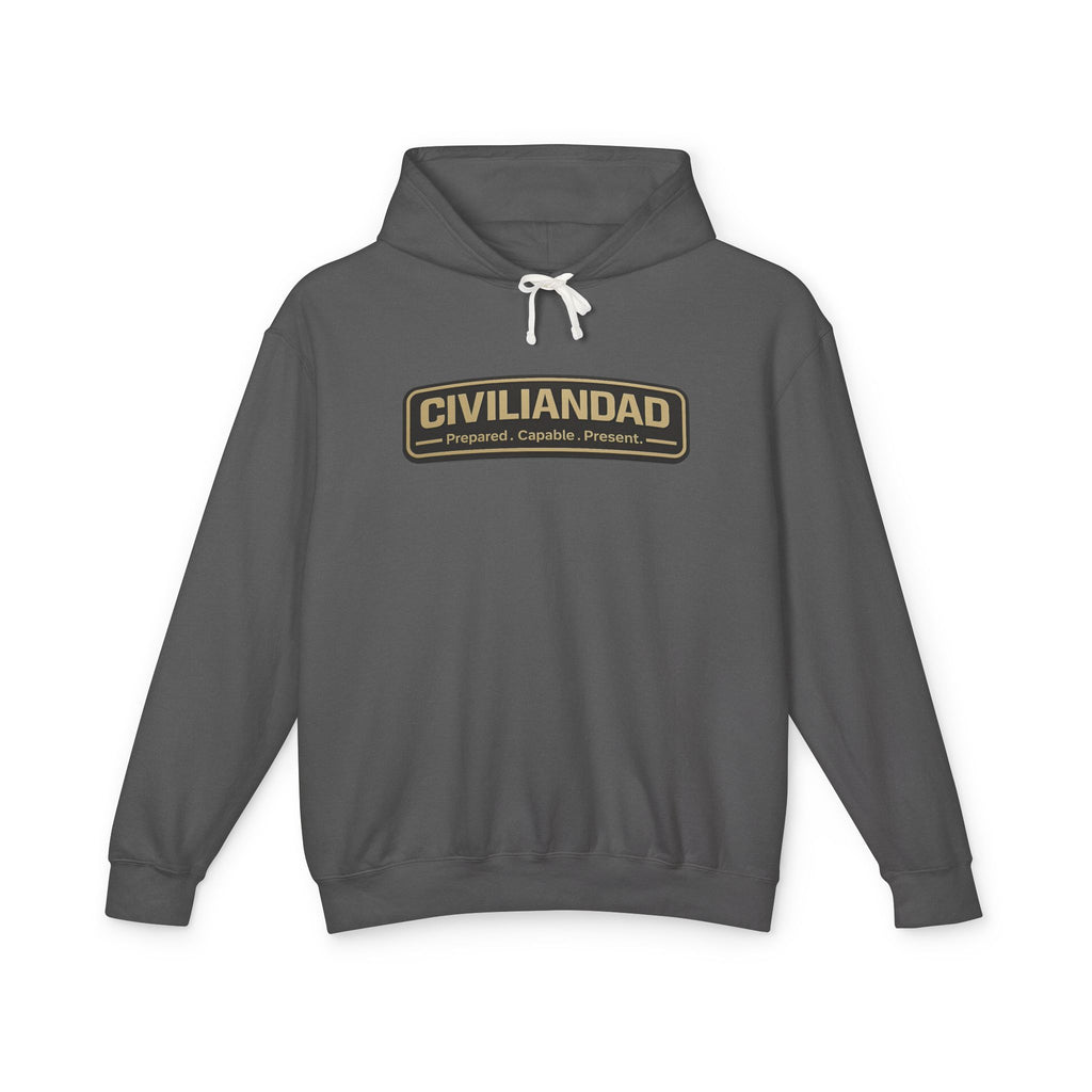 CivilianDad Front Logo only Hoodie