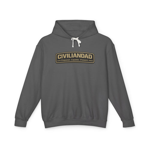 CivilianDad Front Logo only Hoodie