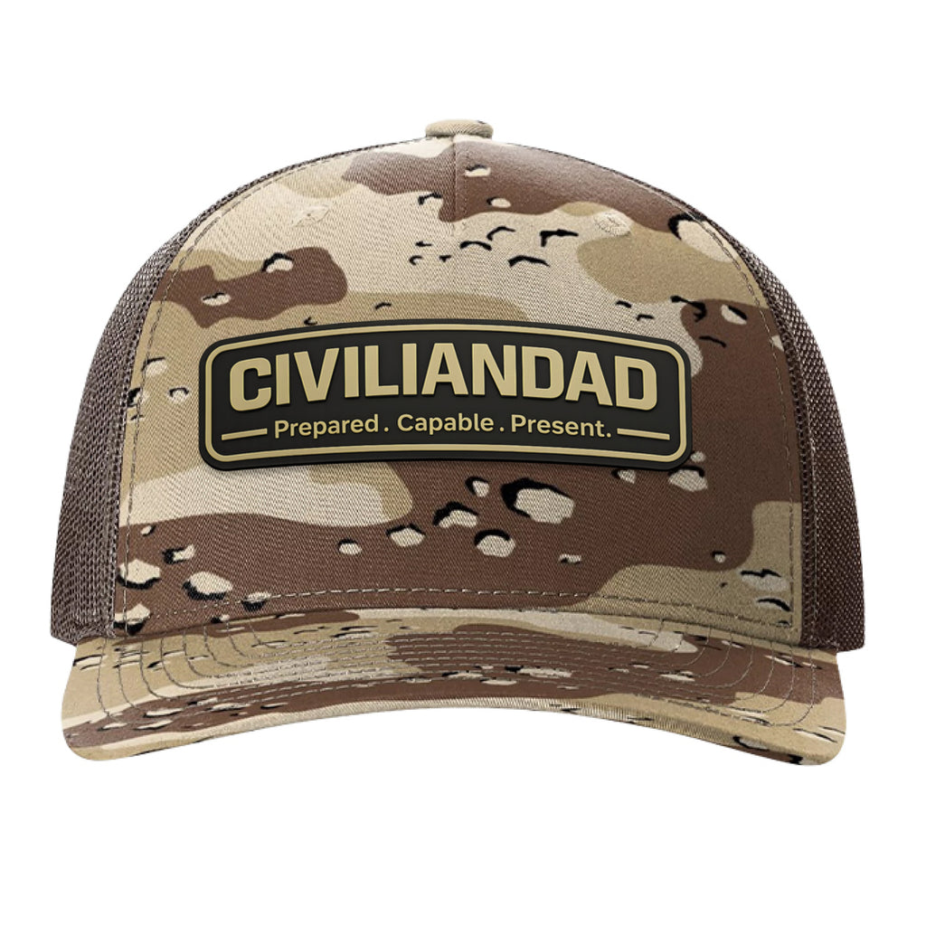 Desert Camo/ Brown - FRONT