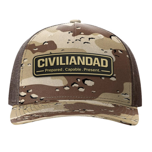 Desert Camo/ Brown - FRONT